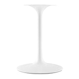 Lippa 42" Oval Artificial Marble Dining Table