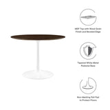 Lippa 40" Round Wood Grain Dining Table