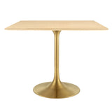 Lippa 36" Square Wood Dining Table �