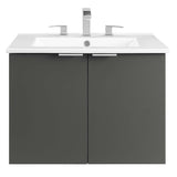 Maybelle 24" Wall-Mount Bathroom Vanity