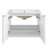 Maybelle 24" Wall-Mount Bathroom Vanity