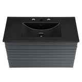 Render 36" Wall-Mount Bathroom Vanity