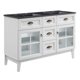 Isle 48" Double Bathroom Vanity Cabinet