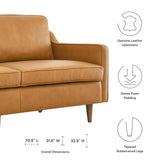 Impart Genuine Leather Sofa