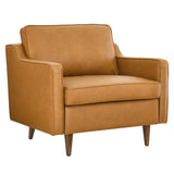 Impart Genuine Leather Armchair