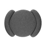 Nebula Boucle Upholstered Ottoman