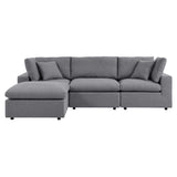 Commix 4-Piece Sunbrella� Outdoor Patio Sectional Sofa