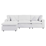 Commix 4-Piece Sunbrella� Outdoor Patio Sectional Sofa