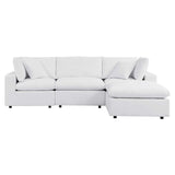 Commix 4-Piece Sunbrella� Outdoor Patio Sectional Sofa