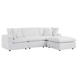 Commix 4-Piece Sunbrella� Outdoor Patio Sectional Sofa