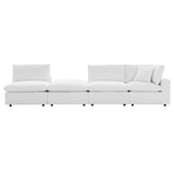 Commix 4-Piece Sunbrella� Outdoor Patio Sectional Sofa