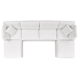 Commix 6-Piece Outdoor Patio Sectional Sofa