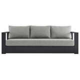 Tahoe Outdoor Patio Powder-Coated Aluminum Sofa