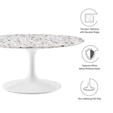 Lippa 36" Round Terrazzo Coffee Table