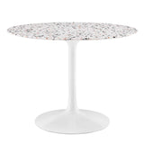 Lippa 40" Round Terrazzo Dining Table