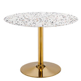 Verne 40" Round Terrazzo Dining Table