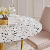 Verne 40" Round Terrazzo Dining Table