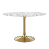 Lippa 48" Round Terrazzo Dining Table