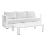 Tahoe Outdoor Patio Powder-Coated Aluminum 2-Piece Set
