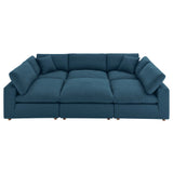 Commix Down Filled Overstuffed 6-Piece Sectional Sofa