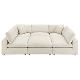 Commix Down Filled Overstuffed 6-Piece Sectional Sofa