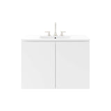 Bryn 36" Wall-Mount Bathroom Vanity
