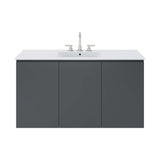 Bryn 48" Wall-Mount Bathroom Vanity
