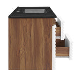 Render 48" Wall-Mount Bathroom Vanity