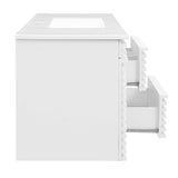 Render 48" Wall-Mount Bathroom Vanity