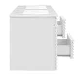 Render 48" Wall-Mount Bathroom Vanity