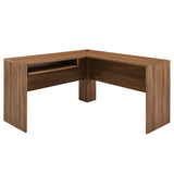 Render Wood Desk and File Cabinet Set