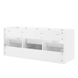 Render 48" Double Sink Compatible (Not Included) Bathroom Vanity Cabinet