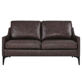 Corland Leather Loveseat