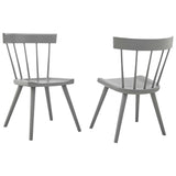 Sutter Wood Dining Side Chair Set of 2