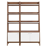 Bixby Wood Bookshelves - Set of 2