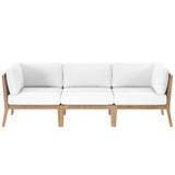 Clearwater Outdoor Patio Teak Wood Sofa