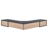Render Wall Mount Corner Office Desk