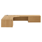 Render Wall Mount Corner Office Desk