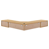 Render Wall Mount Corner Office Desk