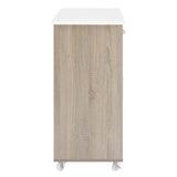 Culinary Kitchen Cart With Towel Bar