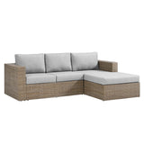 Convene Outdoor Patio L-Shaped Sectional Sofa