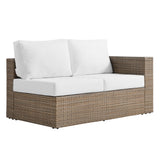 Convene Outdoor Patio Sectional Sofa and Ottoman Set