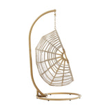 Amalie Wicker Rattan Outdoor Patio Rattan Swing Chair