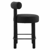 Toulouse Boucle Fabric Counter Stool