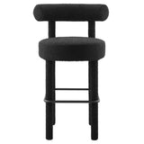 Toulouse Boucle Fabric Bar Stool