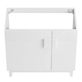 Miles 36� Bathroom Vanity Cabinet (Sink Basin Not Included)