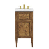 Elysian 18" Wood Bathroom Vanity