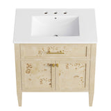 Elysian 30" Wood Bathroom Vanity