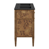 Elysian 48" Wood Double Sink Bathroom Vanity