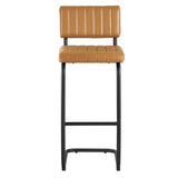 Parity Vegan Leather Bar Stools - Set of 2